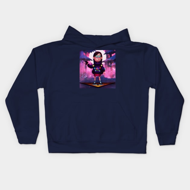 Mabel Pines Kids Hoodie by Purplehate